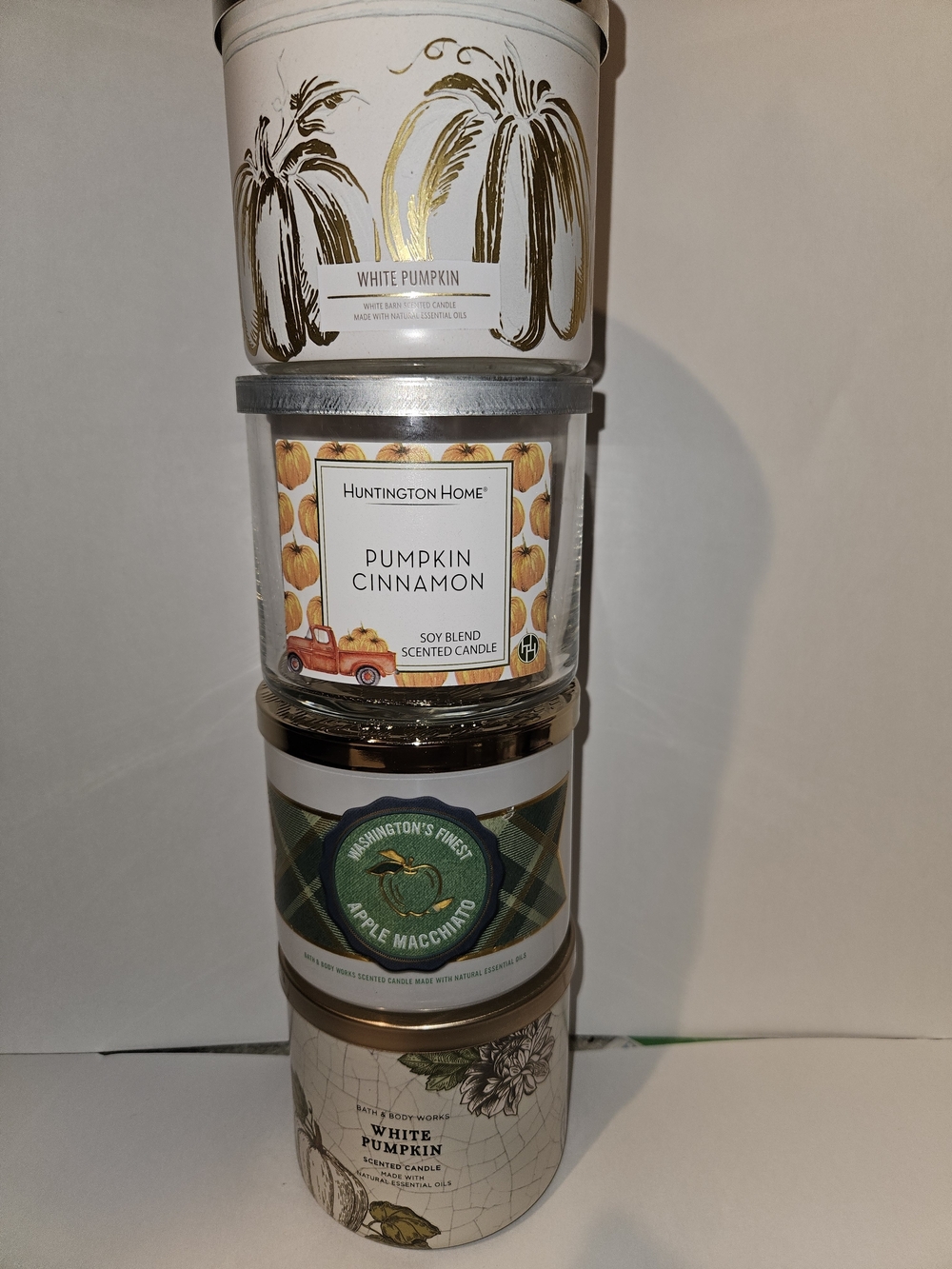 Bath and Body Works EMPTY Candle Jars - Fall